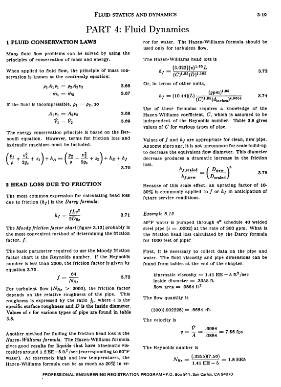 Page 3-19 of Mechanical Engineering Review Manual.